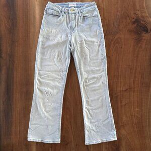 Frame Le Cro Mini Boot jeans light wash, sz 29